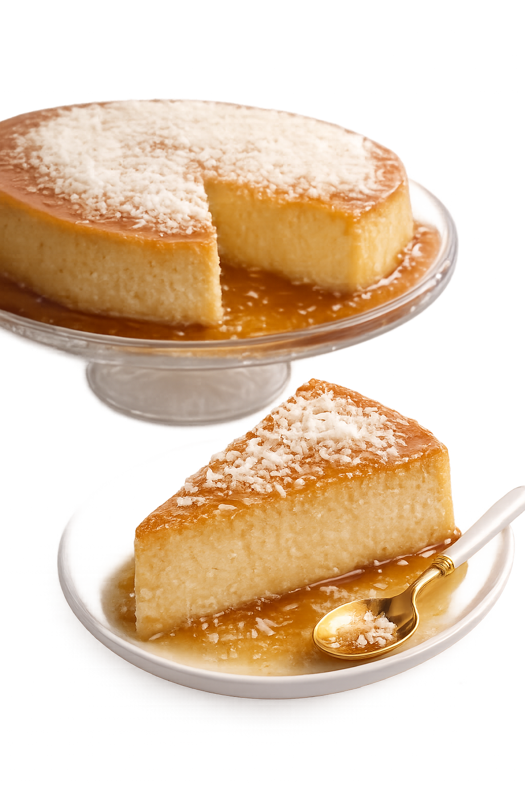 Flan de Coco Sin lactosa Kpan
