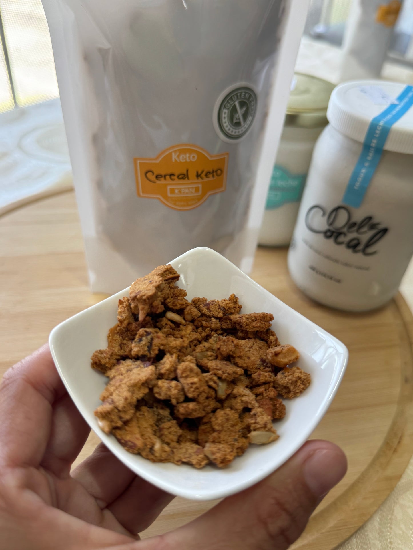 Keto Cereal de almendra y semillas (artesanal)