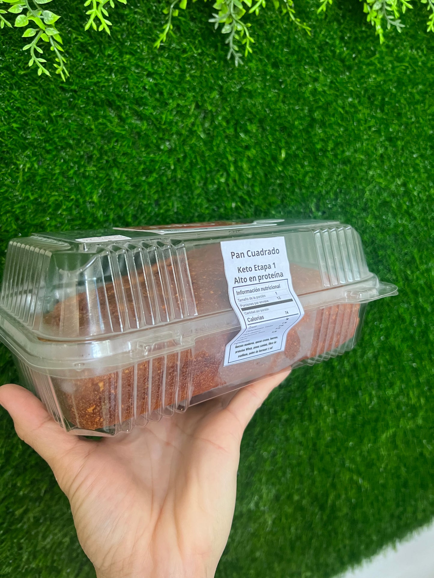 Pan Cuadrado Proteína GF & Keto