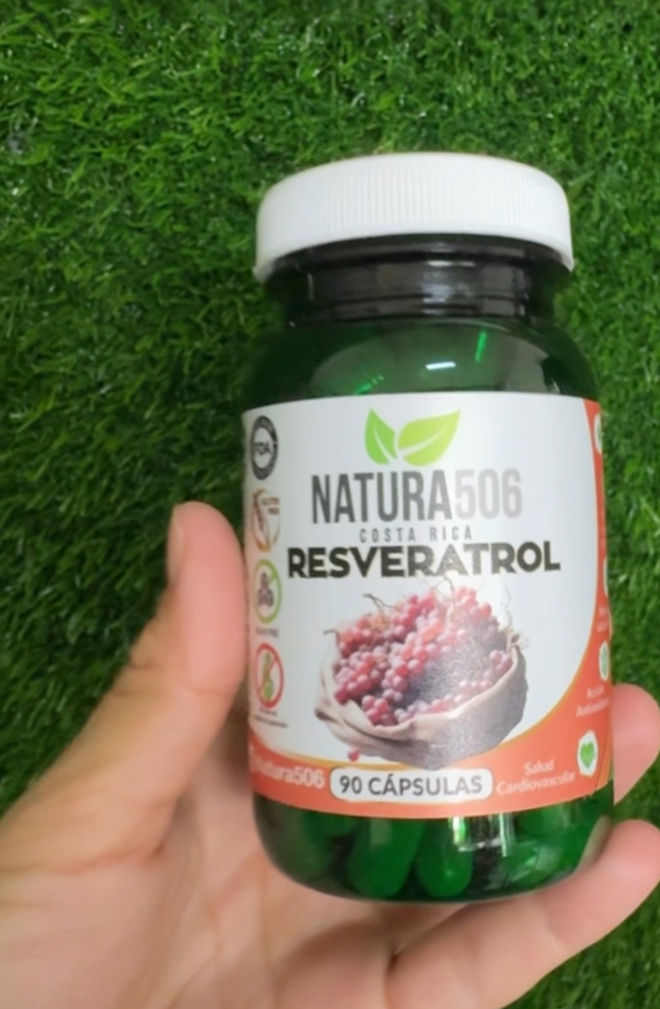 Cápsulas de Resveratrol Natura 506