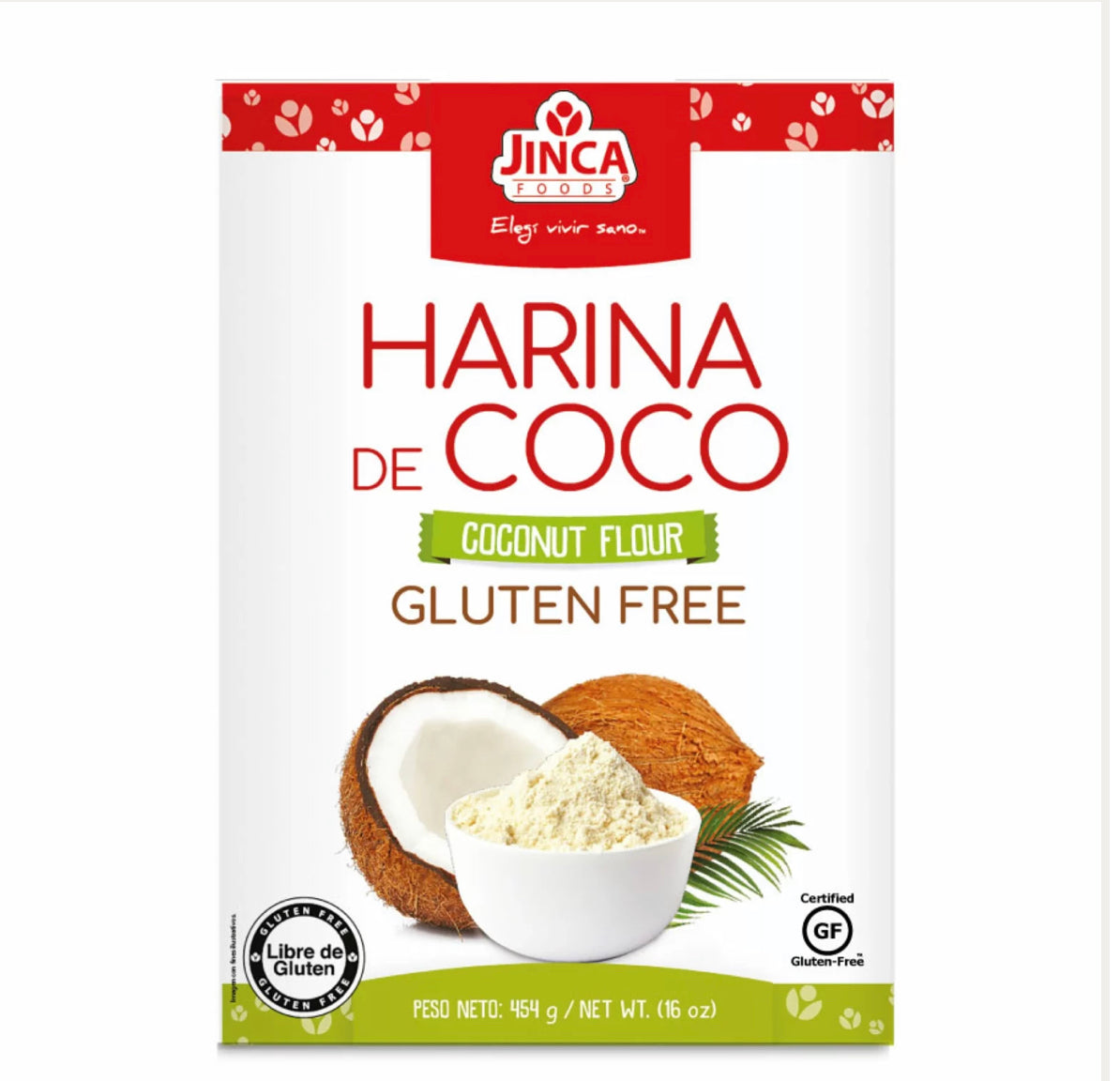 Harina de coco Jinca