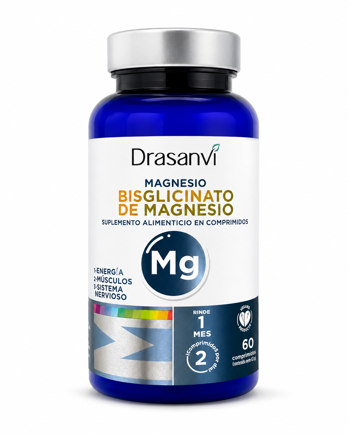 Bisglicinato de magnesio 60 cápsulas
