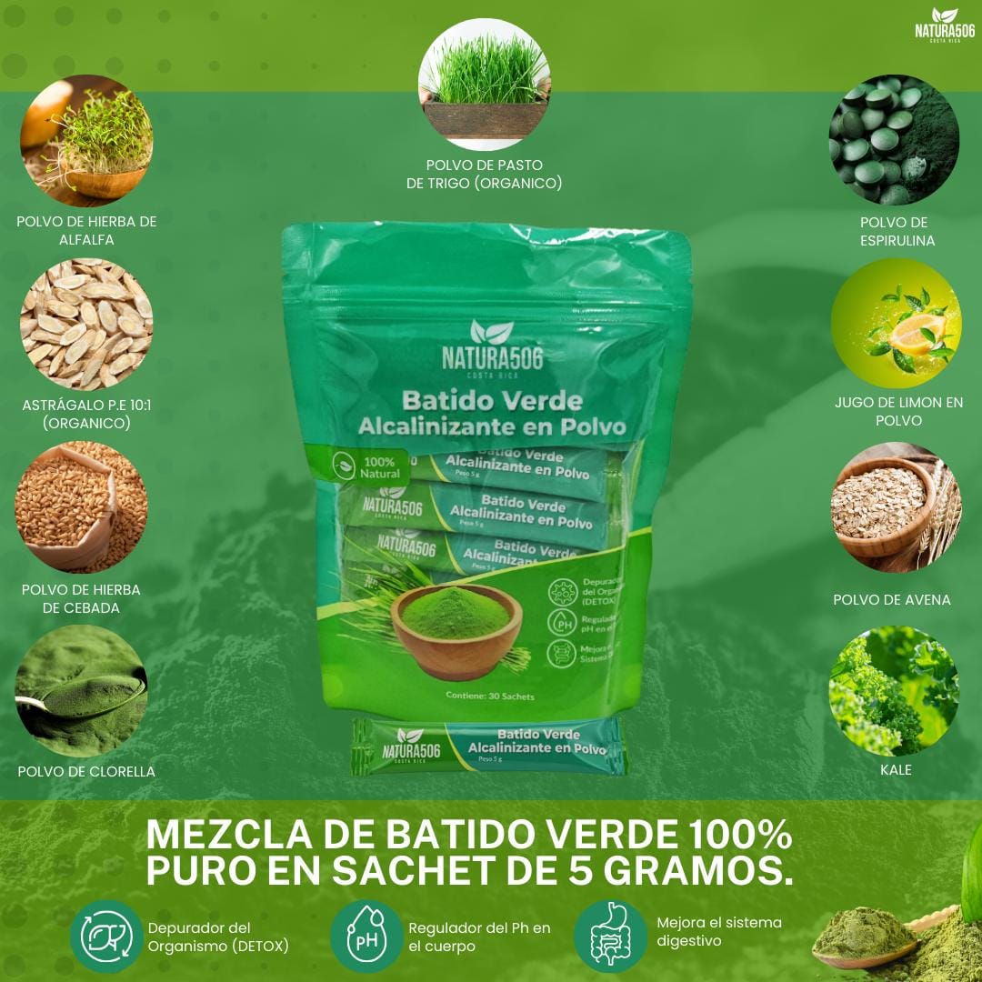 Alcalinizante en polvo 30 sachets Natura 506
