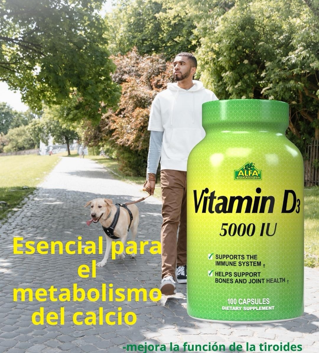 Vitamina D3 5000IU Alfa