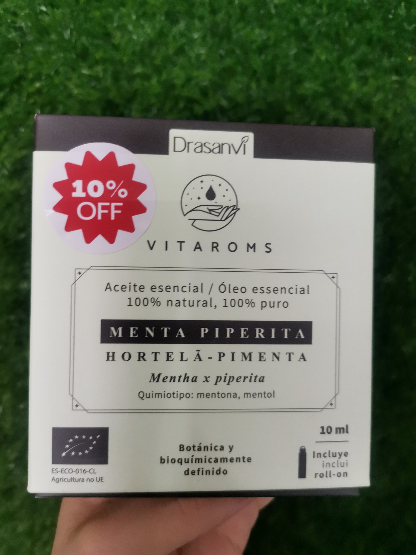 Aceite esencial de menta Drasanvi