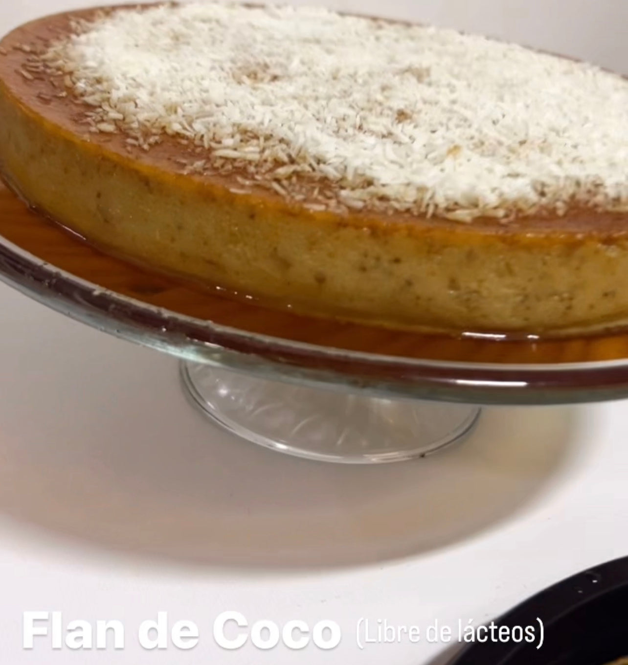 Flan de Coco Sin lactosa Kpan