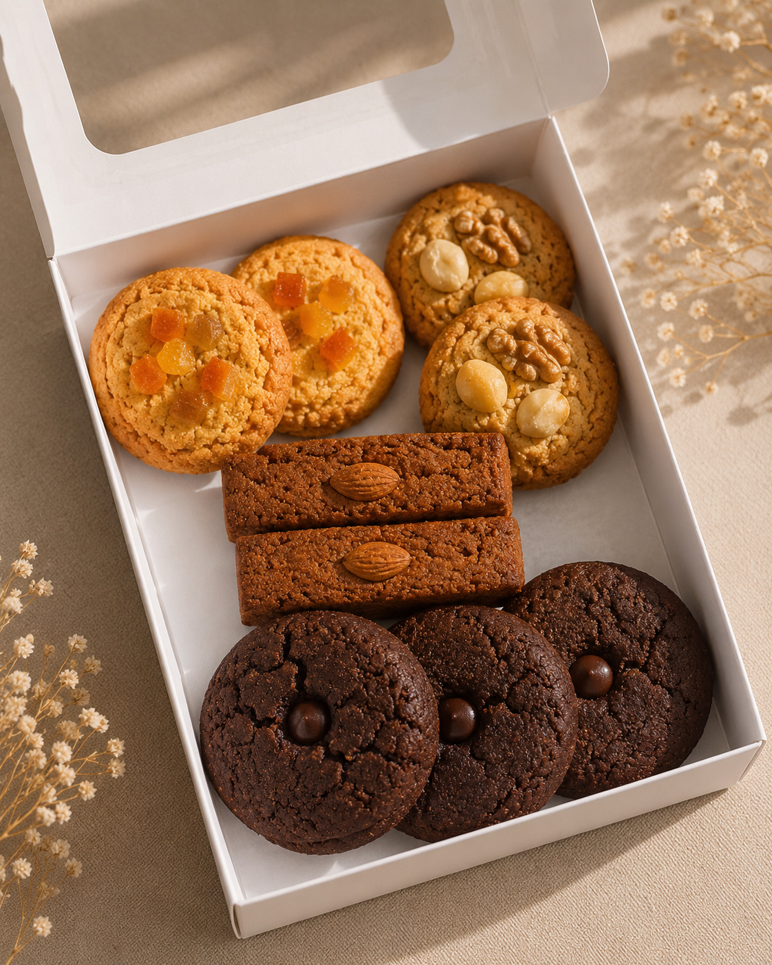 Cajitas cafeteras sugar & gluten free