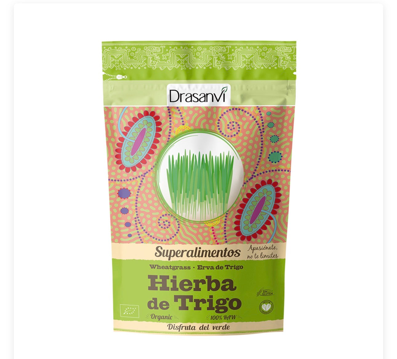 Hierba de trigo 125g Drasanvi