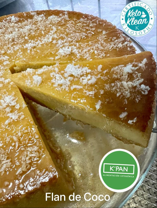 Flan de Coco Sin lactosa Kpan