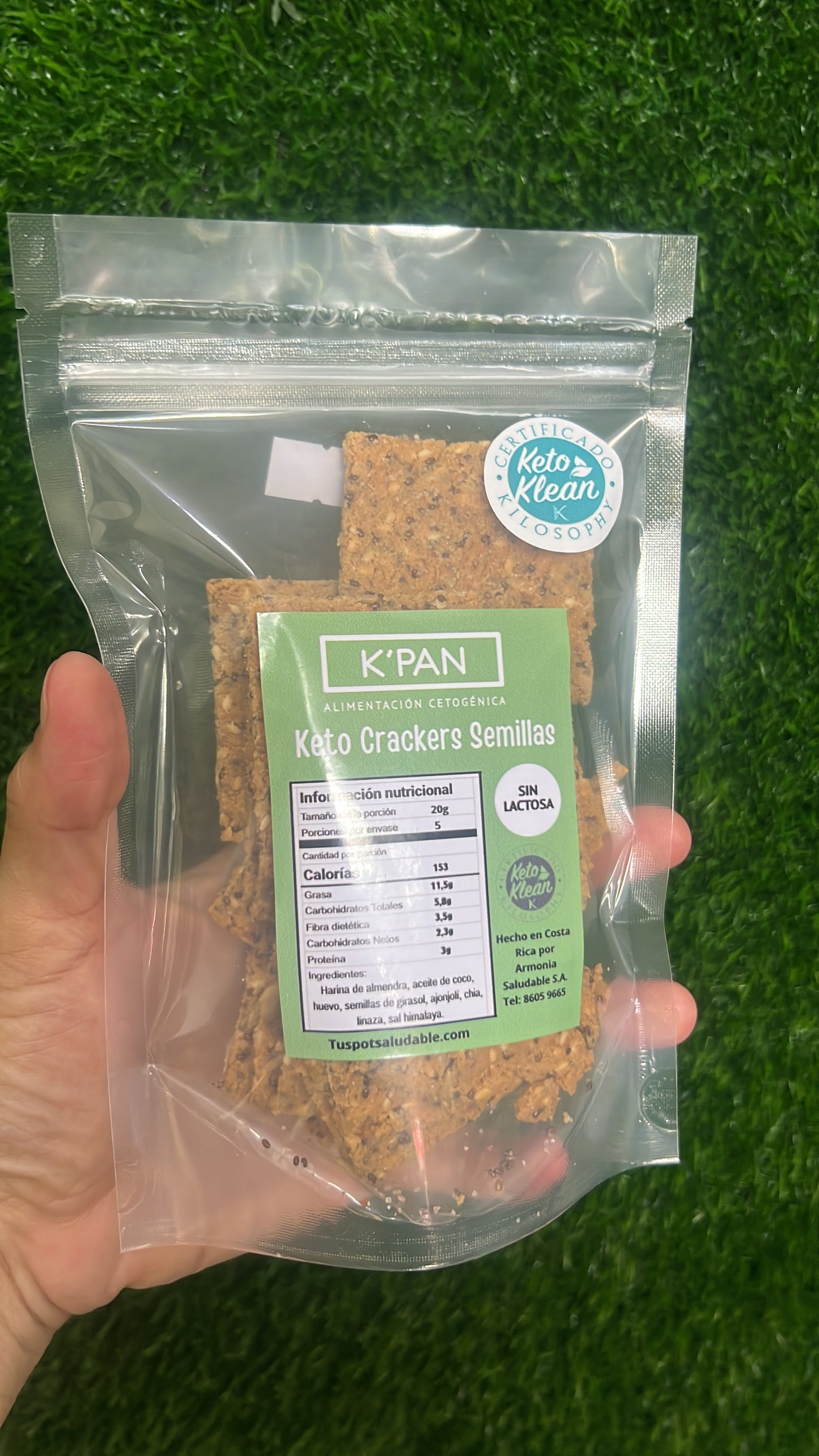 Crackers Semillas Keto KPan