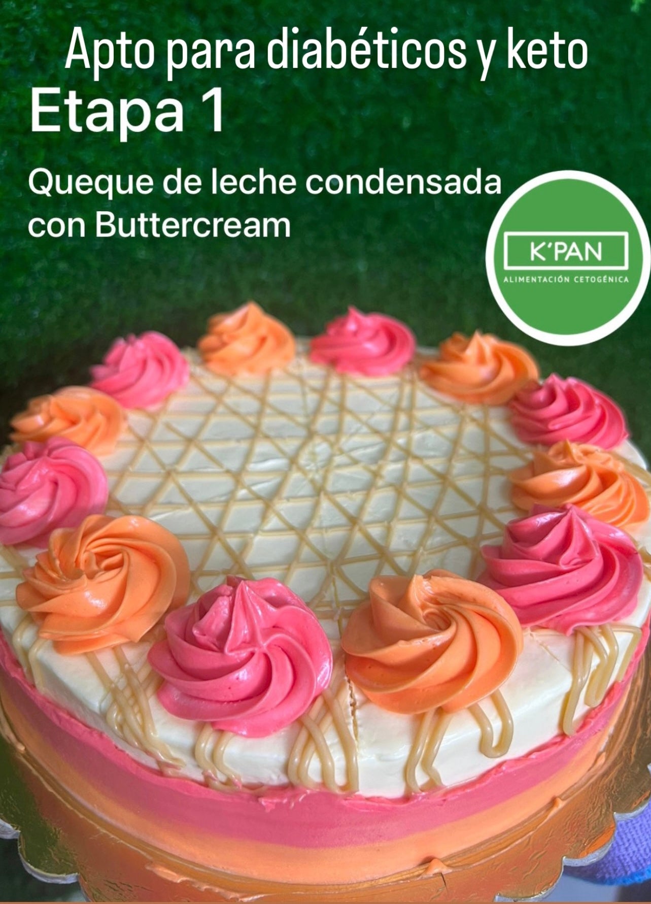 Torta fría Buttercream Kpan