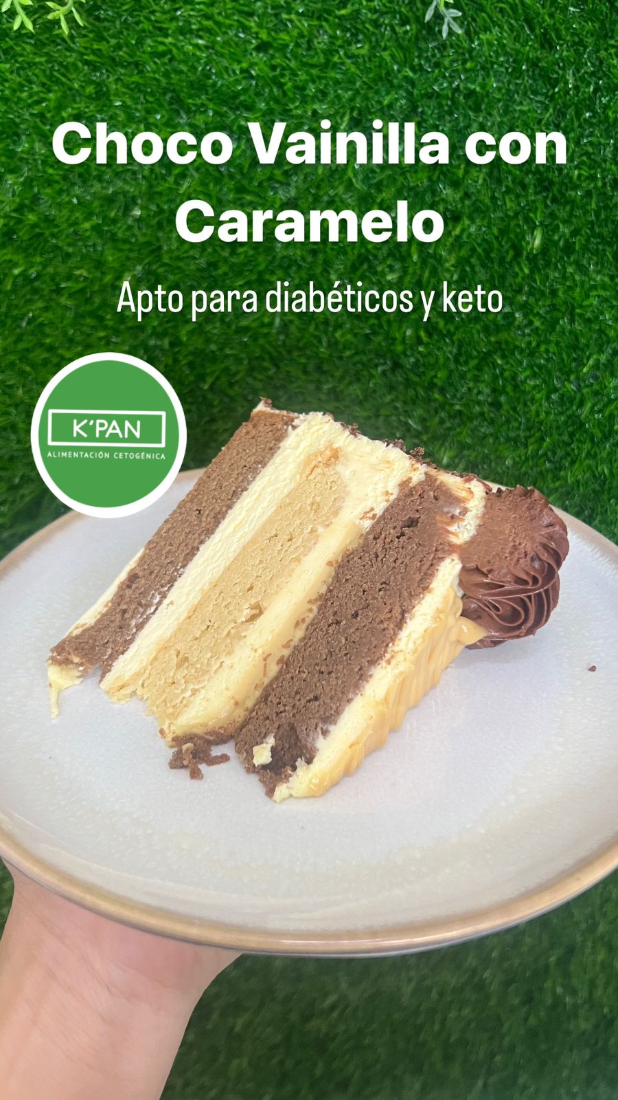 Choco vainilla Keto Kpan