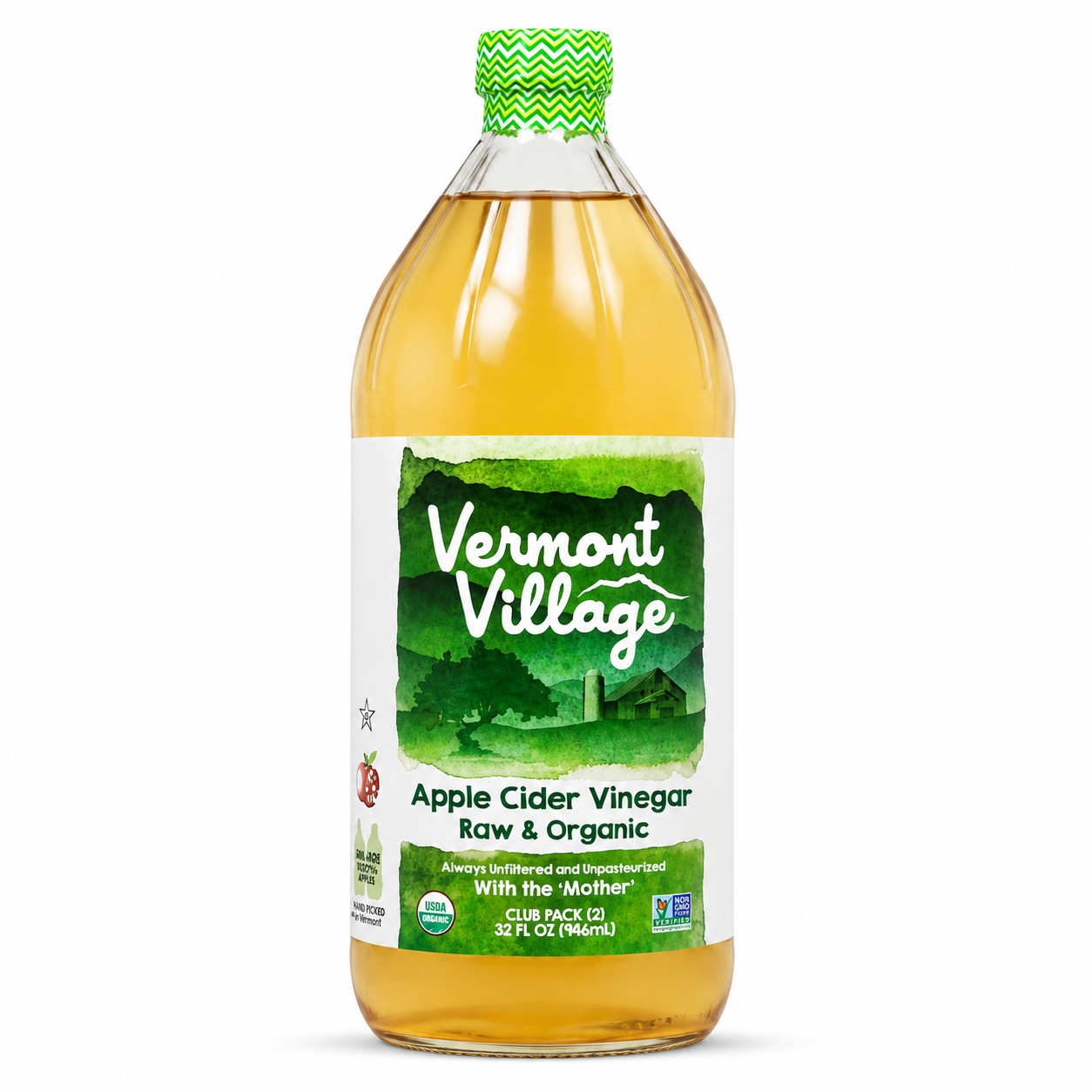 Vinagre de manzana Vermont Village