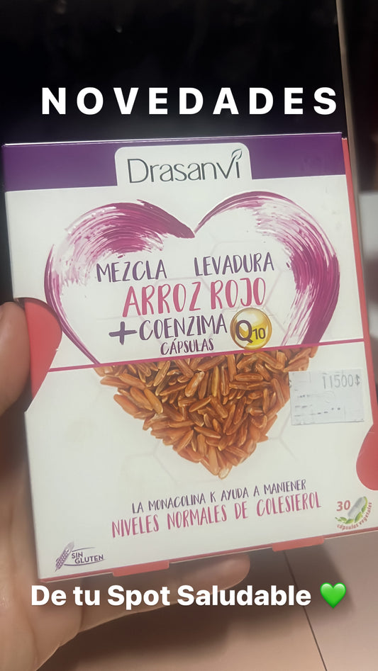 Levadura de Arroz + coenzima Q10 Drasanvi