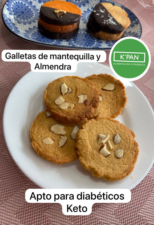 Galletas de almendra y mantequilla Kpan