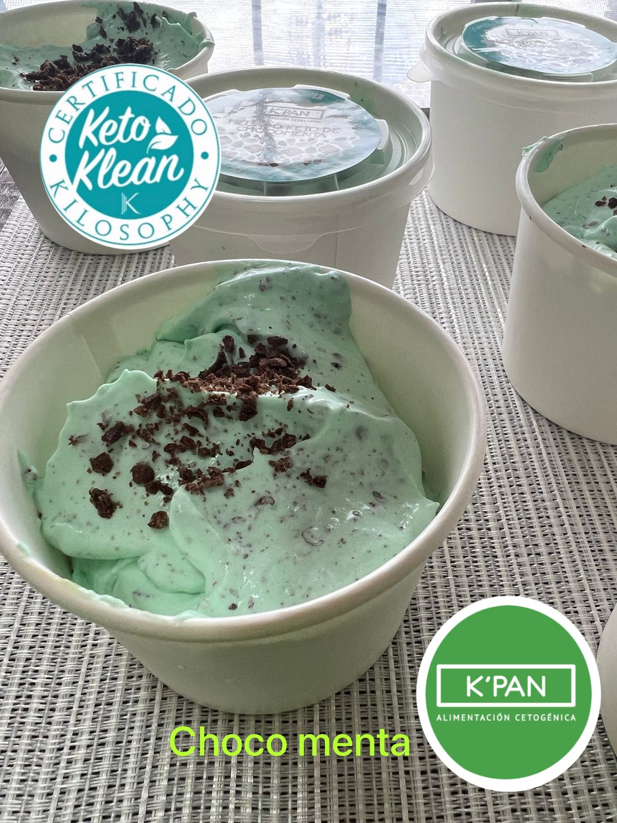 Helado 120g Diabeticos y Keto KPan