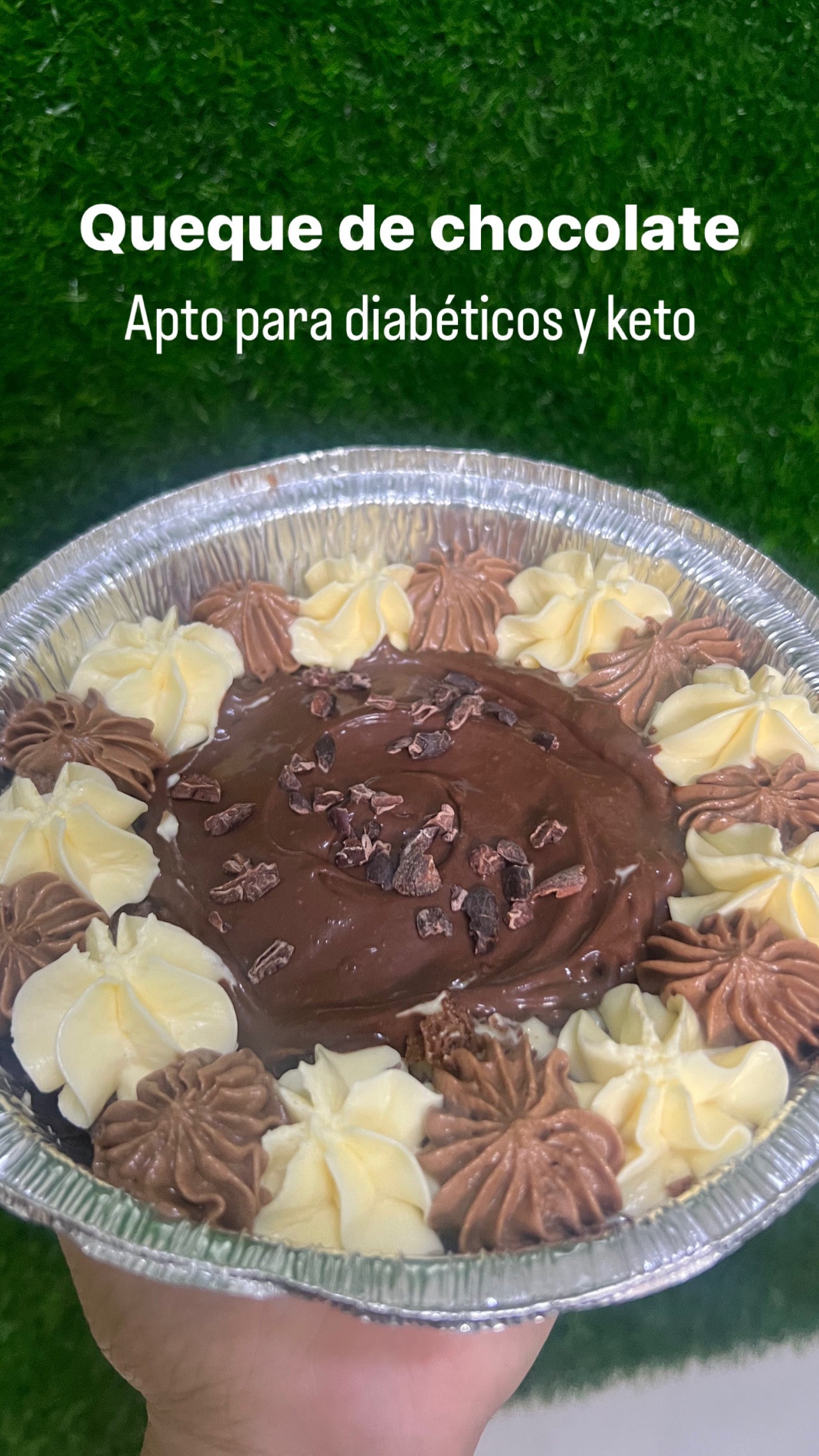 Pastelito de Chocolate Keto 5 Porciones