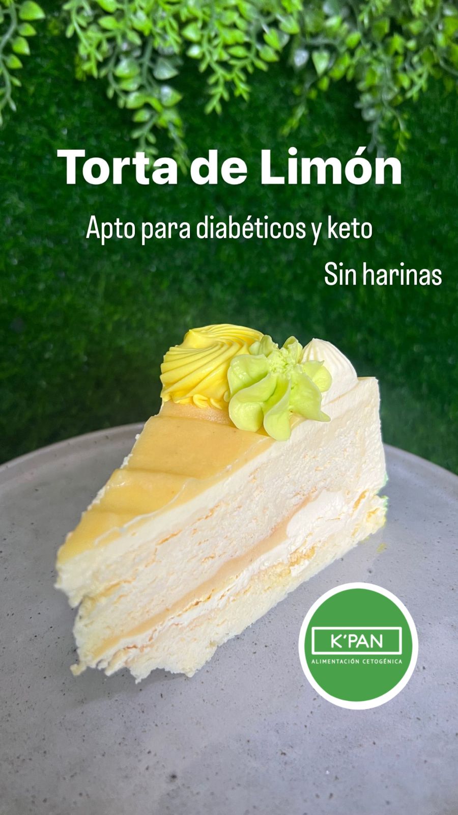 Torta fría de Limón