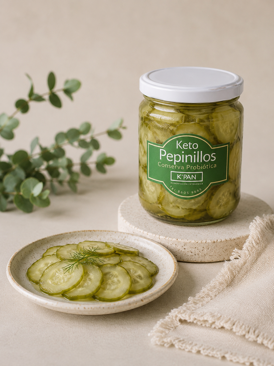 Conservas Probióticas (Pepinillos y chucrut) KPan