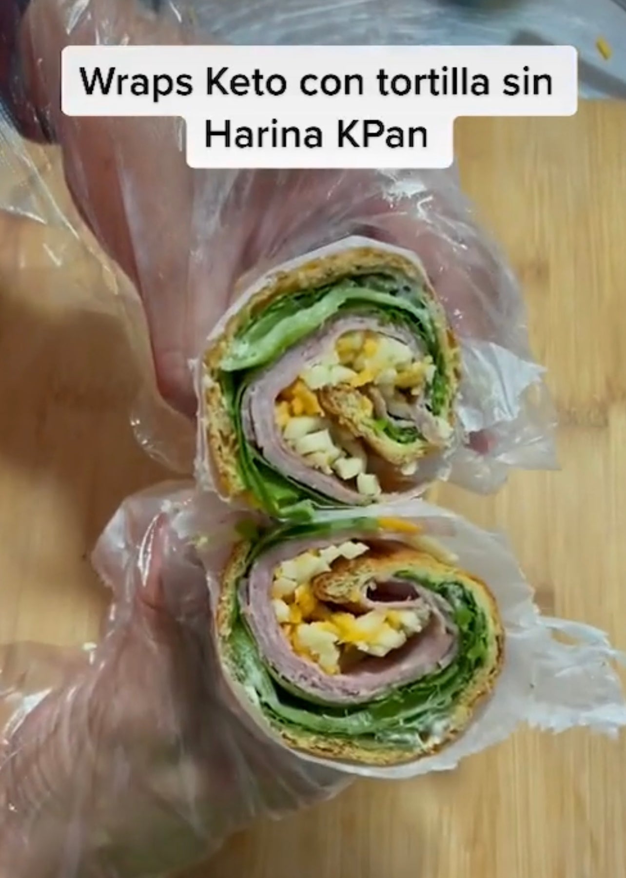 Tortilla wrap sin harina KPan