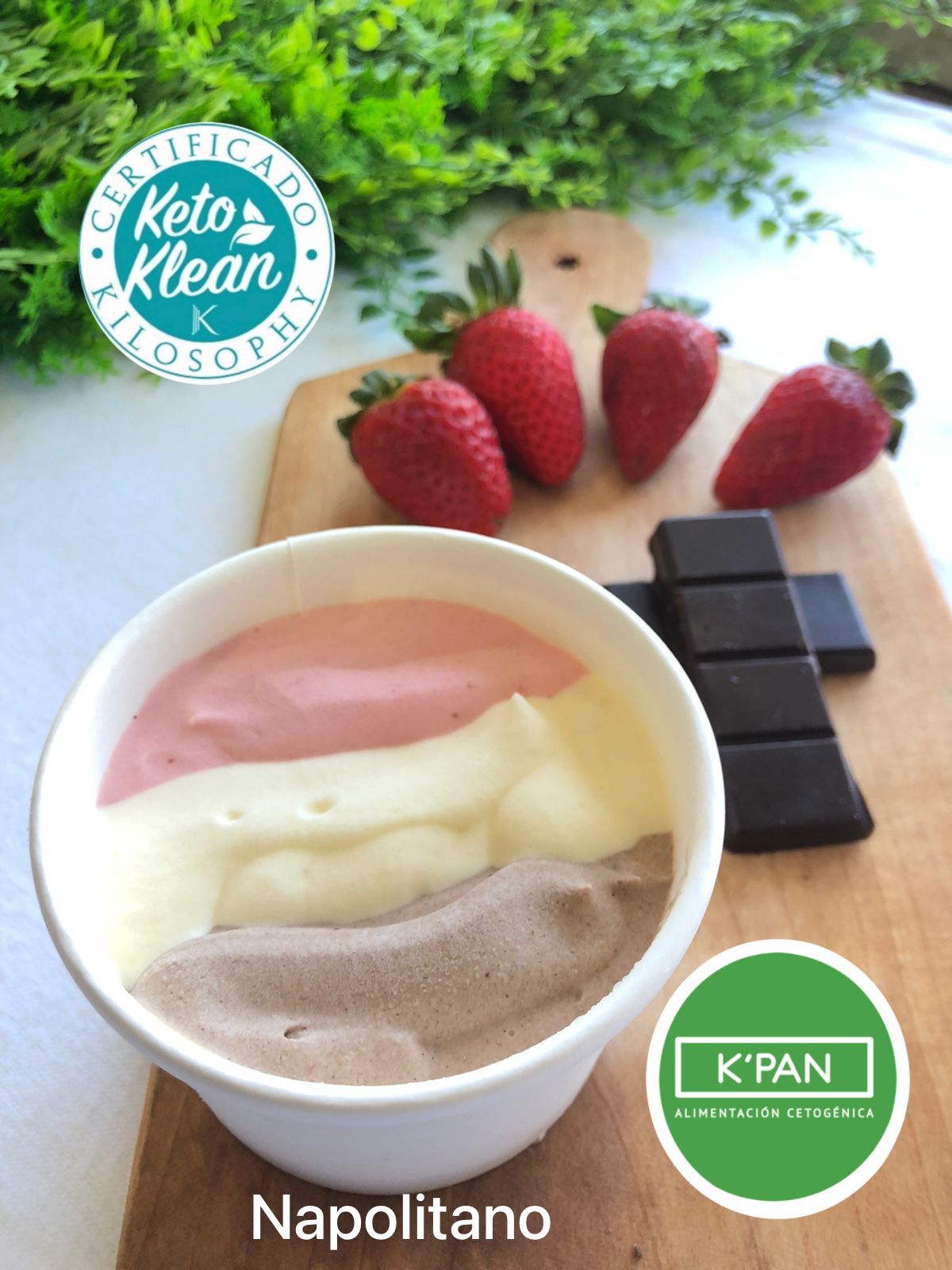 Helado 120g Diabeticos y Keto KPan