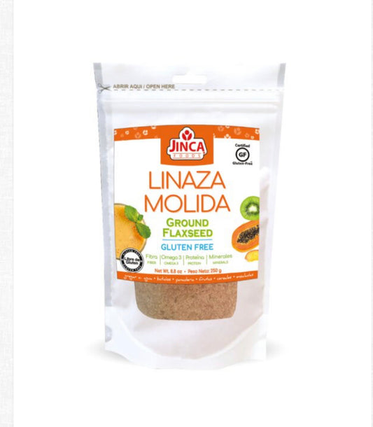 Linaza molida GF 250g Jinca