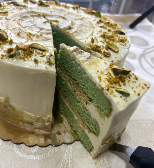 Pastel de Pistacho Keto