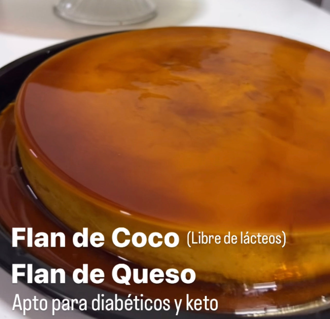 Flan de queso porción Kpan