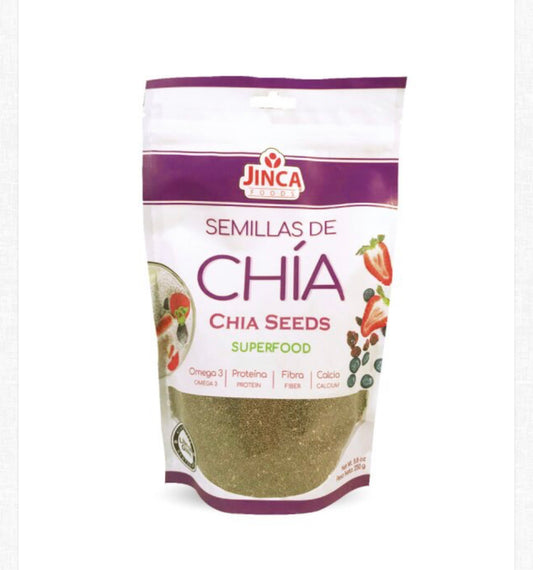 Semilla de Chia entera Jinca 250g