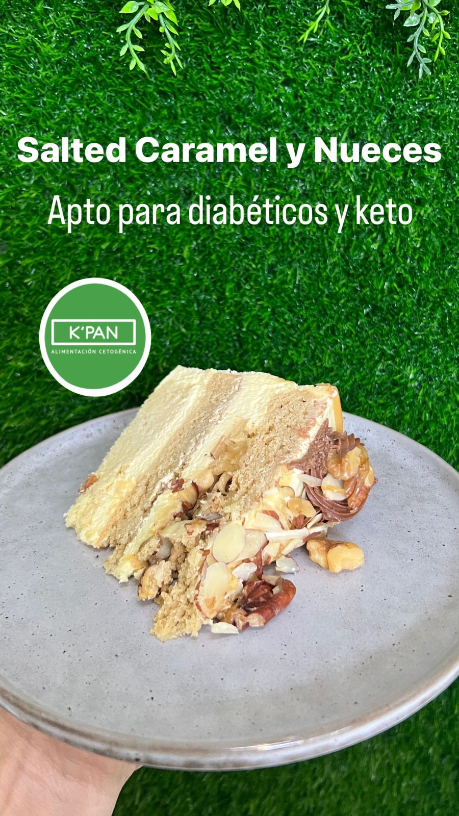 Salted Caramel con nueces Kpan