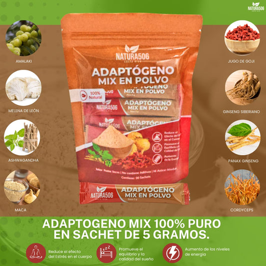 Adaptógeno mix 30 sachets Natura 506