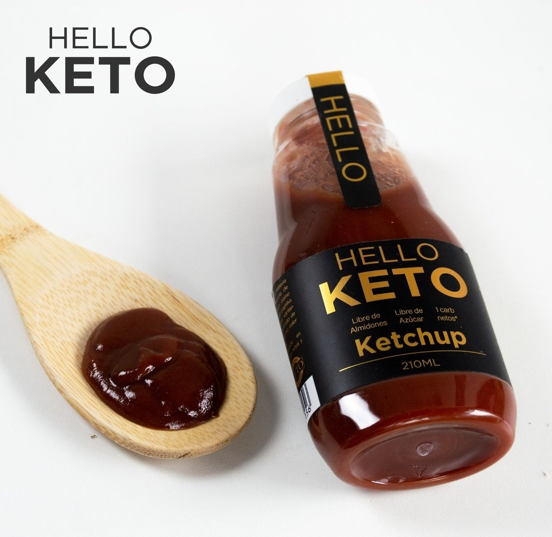 Hello Keto salsa de tomate Ketchup