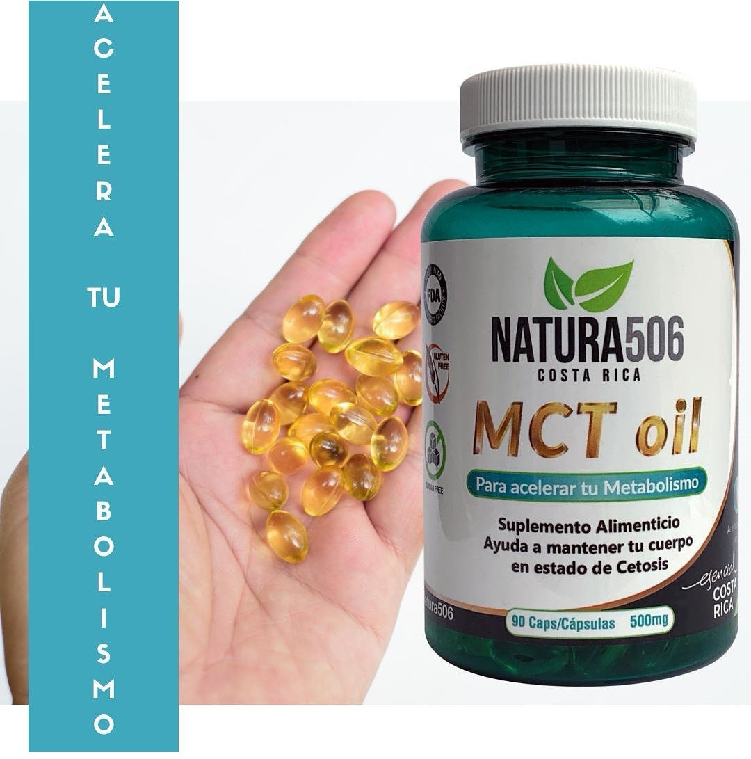 Capsulas MCT oil Natura 506