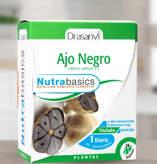 Cápsulas de Ajo negro. Drasanvi