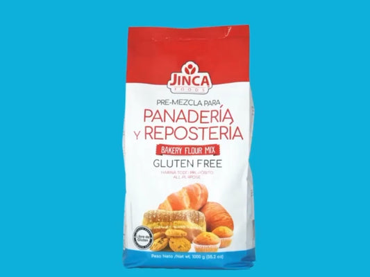 Pre mezcla de panadería y repostería Gluten Free Jinca