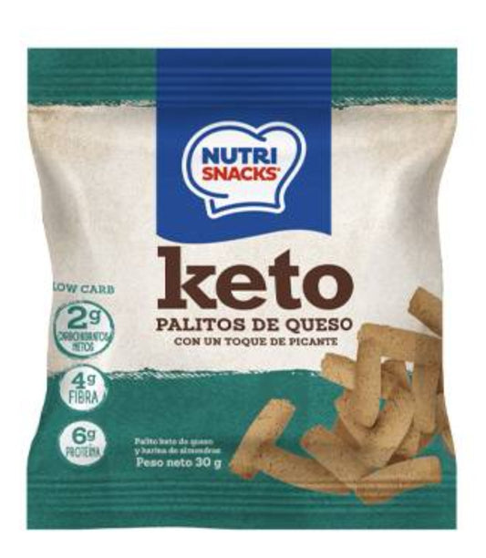 Palitos de queso KETO Nutrí snacks 30g