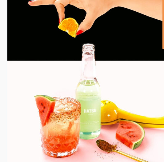 Soda Hatsu sandía Albahaca