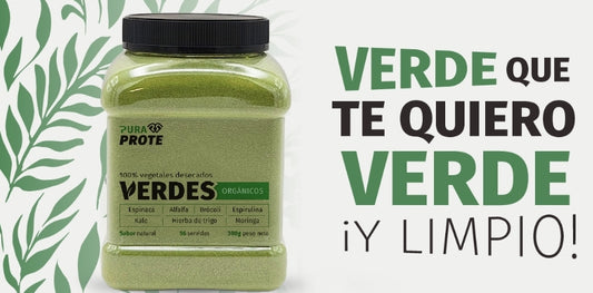 Verdes orgánicos 300g Pura Prote
