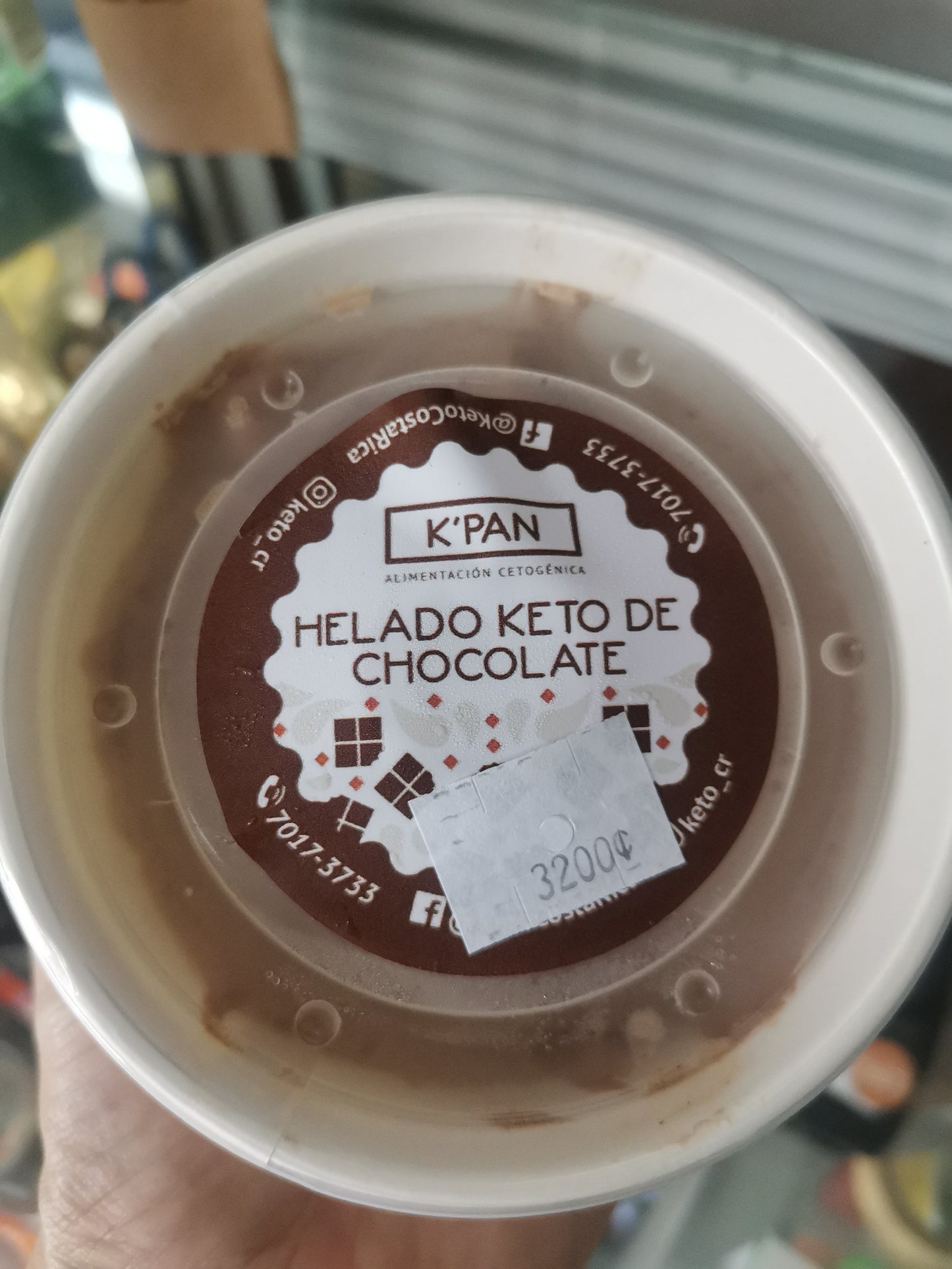 Helado 120g Diabeticos y Keto KPan