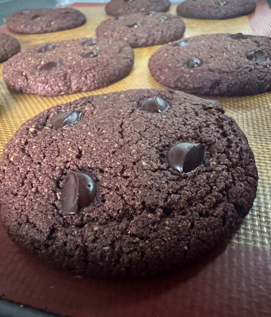 Galletas de Brownie Sugar, lactose & gluten free Keto